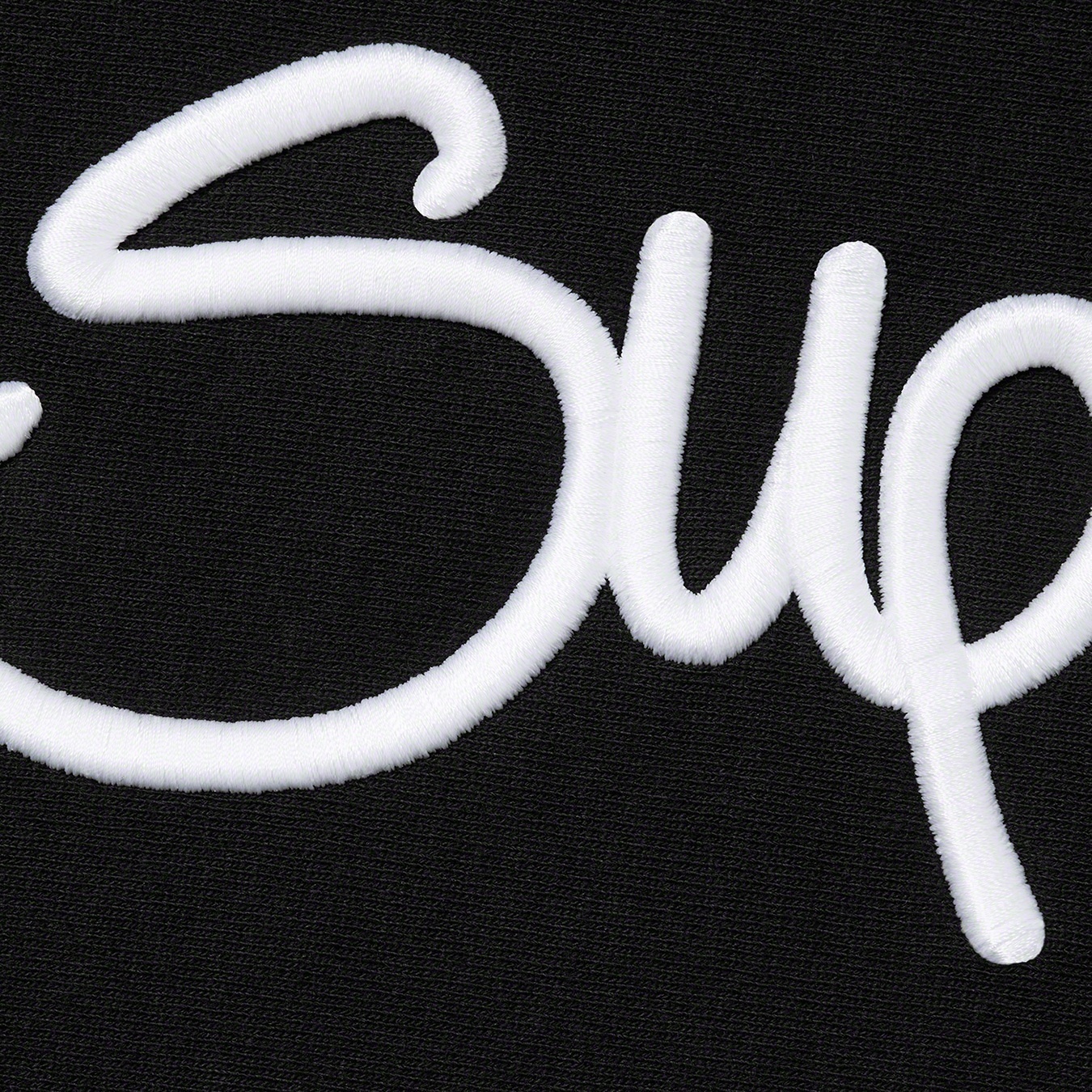 Raised Handstyle Hooded Sweatshirt view 4
